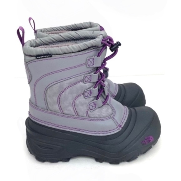 THE North Face Youth Alpenglow IV Snow Winter Boot ThermaFelt Lined NF0A2T5P - Picture 5 of 12